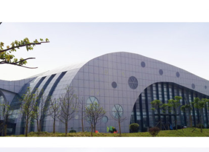 乌海会议中心外景网架工程